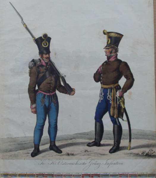 Royal Austrian Infantry, c.1820 - Heinrich Papin
