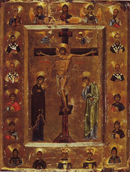 Crucifixion, c.1150 - c.1200 - Orthodox Icons