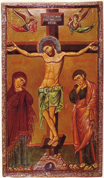 Crucifixion, c.1200 - c.1300 - Orthodox Icons
