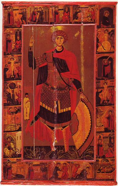 Saint George, c.1200 - c.1250 - Orthodox Icons