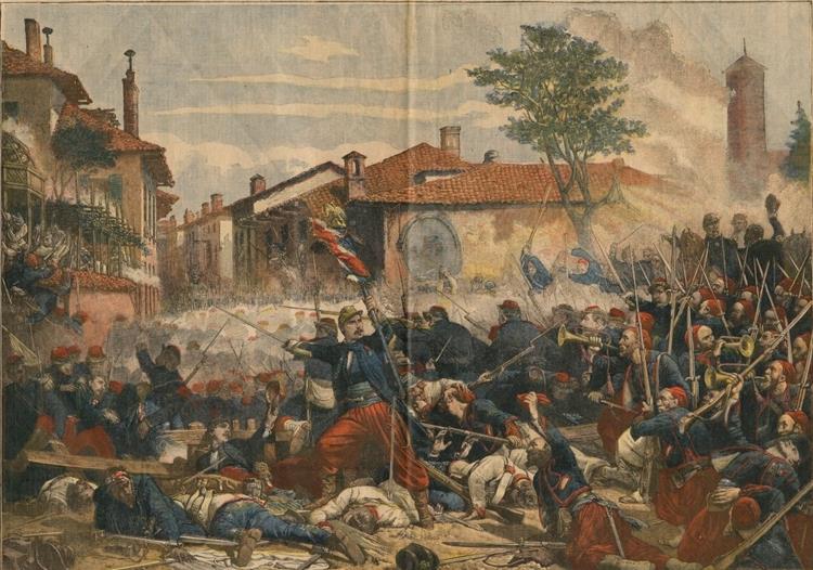 Bataille de Magenta, 1863 - Adolphe Yvon