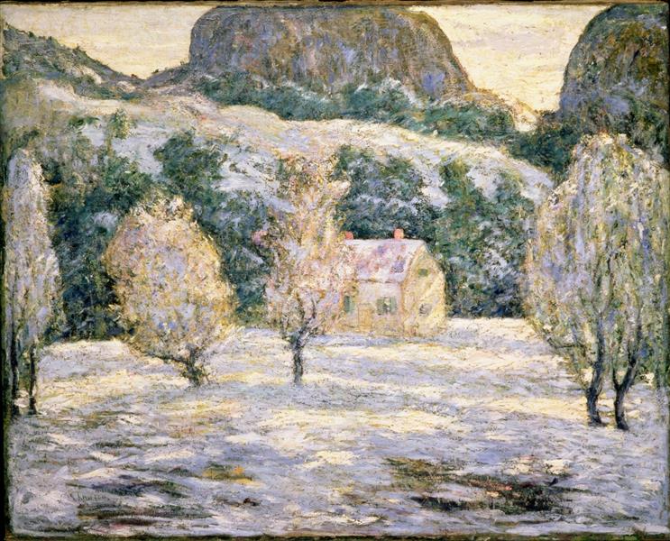 Winter, c.1920 - Эрнест Лоусон