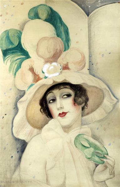 Carnival, Lily, 1928 - Gerda Wegener