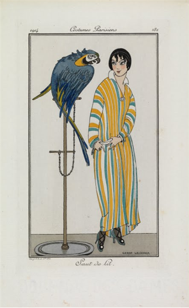 Dressing Gown, 1914 - Герда Вегенер