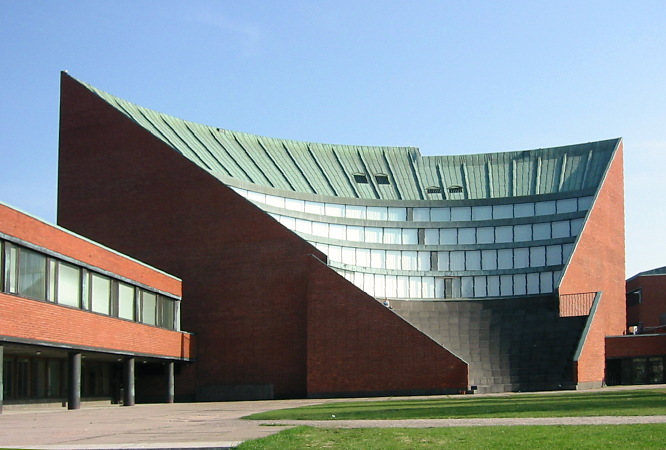 The Main Auditorium of the Helsinki University of Technology (now Aalto University), 1949 - 1966 - Alvar Aalto