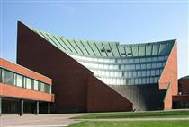 The Main Auditorium of the Helsinki University of Technology (now Aalto University) - Alvar Aalto