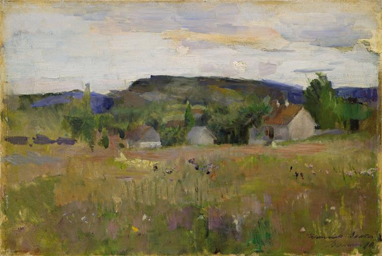 Landscape from Bærum, 1890 - Harriet Backer