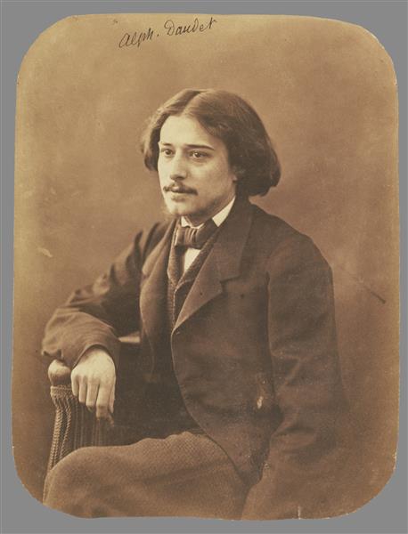Alphonse Daudet, c.1860 - Felix Nadar