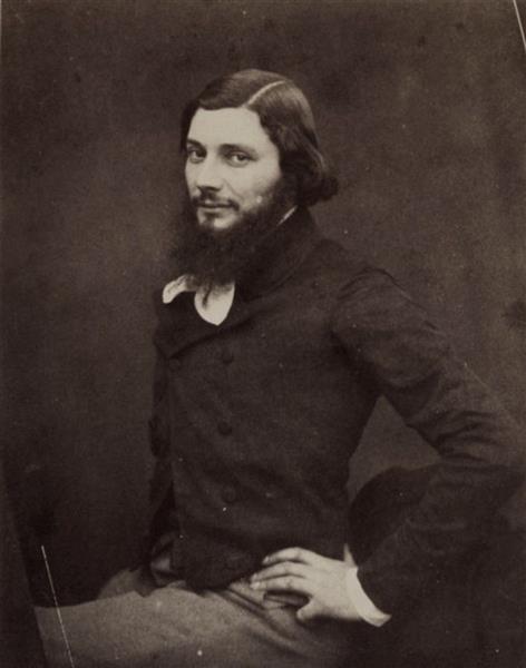 Gustave Courbet, c.1850 - Надар