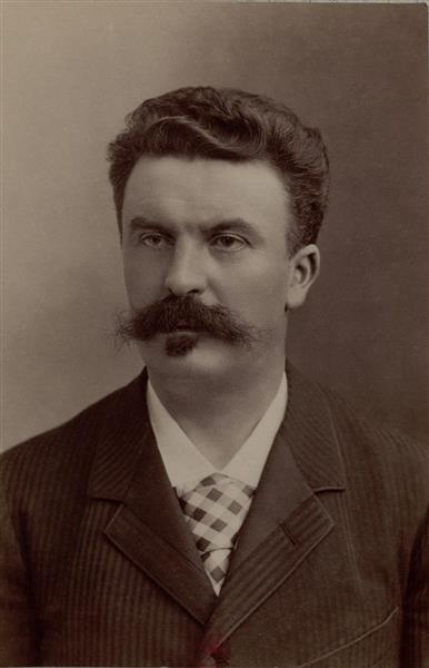 Guy De Maupassant, 1888 - Felix Nadar