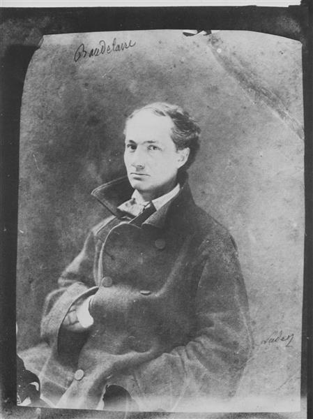 Charles Baudelaire, c.1855 - 納達爾