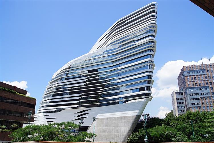 Innovation Tower at the Hong Kong Polytechnic University, 2007 - 2014 - Zaha Hadid