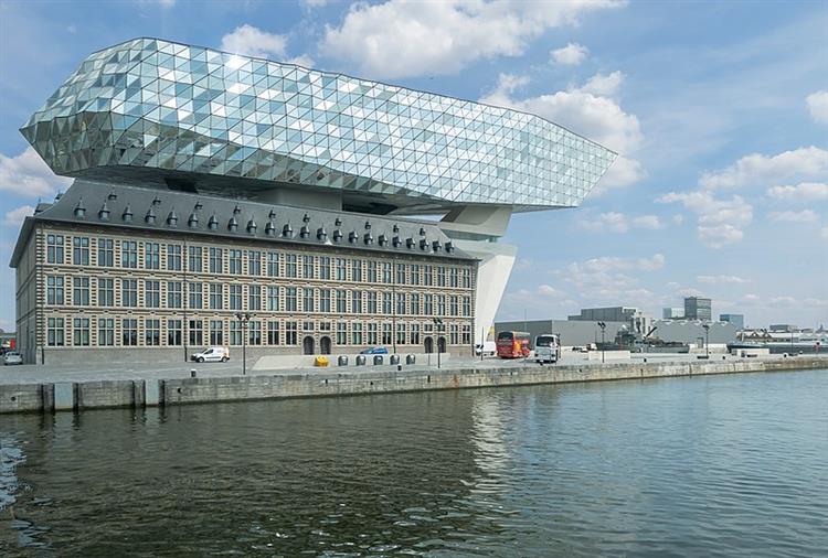 Port Authority Building (Havenhuis) in Antwerp, 2016 - Заха Хадид