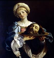 Іродіада з головою Іоанна Хрестителя - Elisabetta Sirani