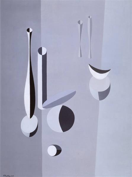 Forms on Grey, 1935 - Paule Vézelay