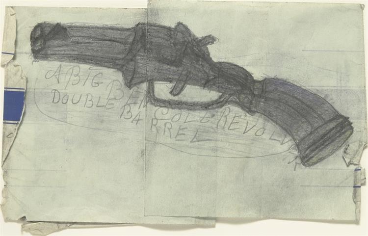 A Big Ben Colt Revolver Double Barrel, c.1940 - Pearl Blauvelt