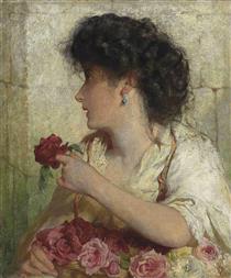 A summer rose - George Elgar Hicks