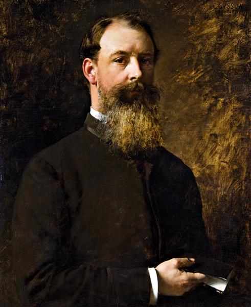 Portrait of a man, 1883 - Karl Gussow