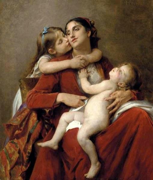 Maternal love - Léon Bazile Perrault