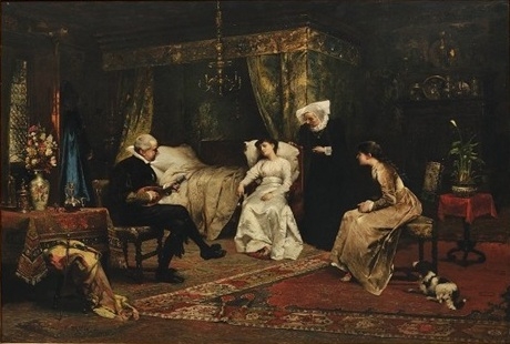 Consolation, 1880 - Vaclav Brozik