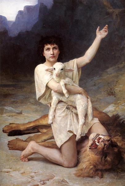 The Shepherd David Triumphant, c.1895 - Elizabeth Jane Gardner