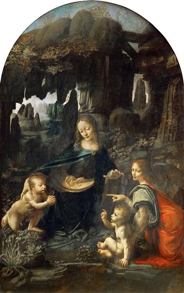The Virgin of the Rocks, c.1483 - c.1486 - Леонардо да Вінчі