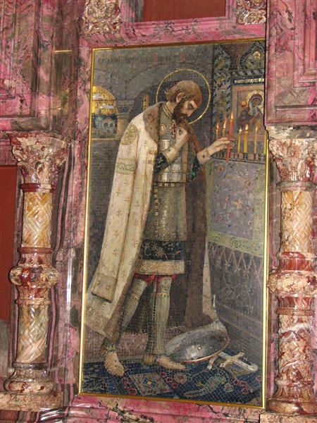 Alexander Nevsky, c.1895 - Orthodox Icons