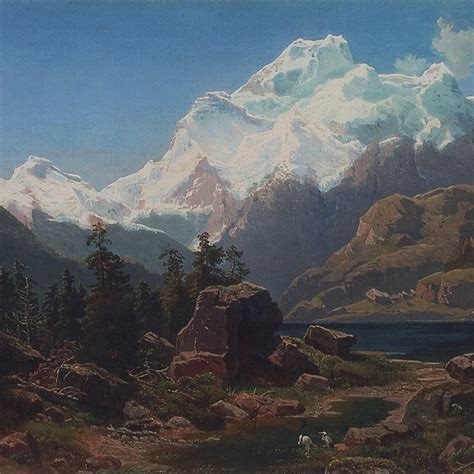 Swiss Landscape - 阿历克塞·贡德拉特维奇·萨伏拉索夫