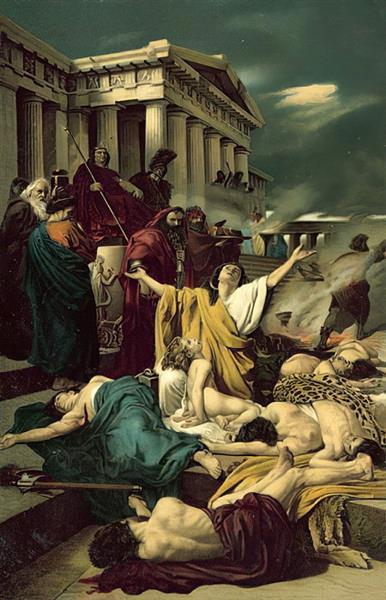 Das Martyrium Der Sieben Makkabäer, 1863 - Antonio Ciseri - WikiArt.org