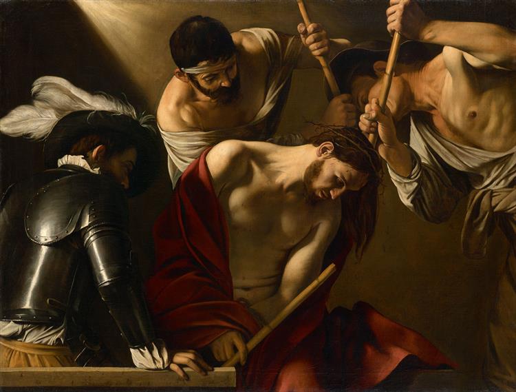 Crowning with Thorns, 1602 - 1604 - Caravaggio