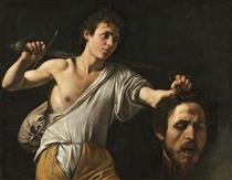 David with the Head of Goliath - Le Caravage