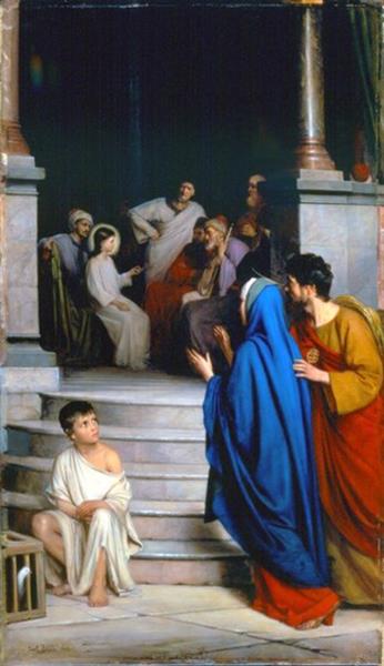 Christ Teaching at the Temple - Carl Bloch