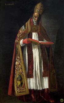 St. Gregory - 法蘭西斯科·德·祖巴蘭