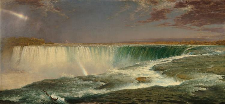 Niagara, 1857 - 弗雷德里克·埃德溫·丘奇
