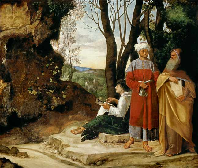 Die drei Philosophen, 1508 - 1509 - Giorgione