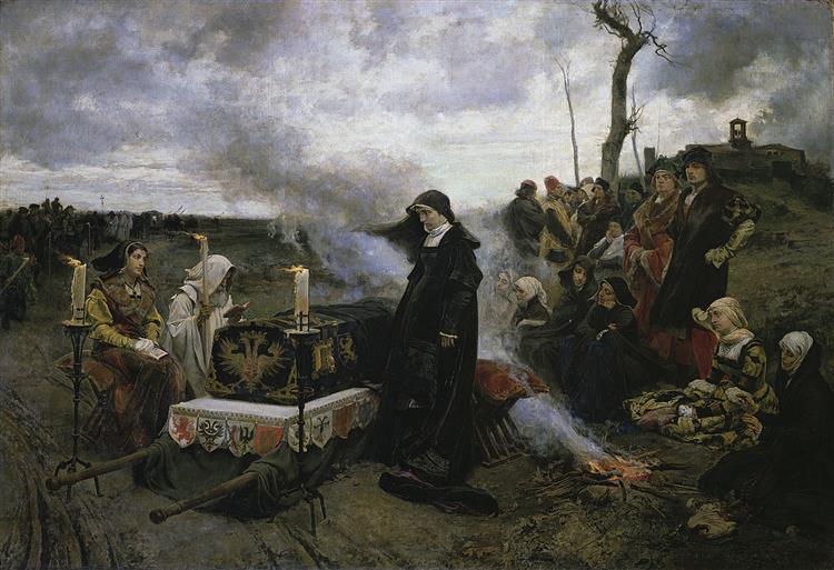 Doña Juana "La loca", 1877 - Francisco Pradilla