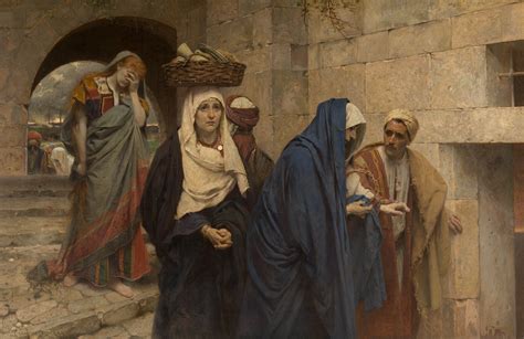 The Holy Women return from Christ's tomb, 1893 - Pierre Jean Van der Ouderaa