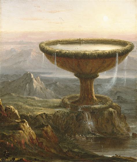 The Titan`s Goblet, 1833 - Thomas Cole