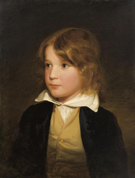 Joseph Amerling (1818–1885), the artist's brother, 1829 - Фрідріх фон Амерлінг