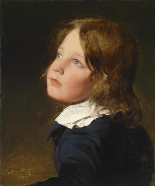 Joseph Amerling as a boy, 1830 - Frederico de Amerling