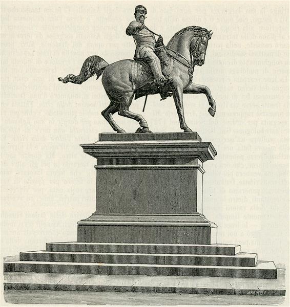 Monumento a Vittorio Emanuele II Sulla Piazza Omonima, 1900 - Giuseppe Barberis