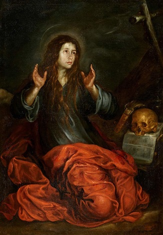 Penitent Magdalene - Juan Martín Cabezalero