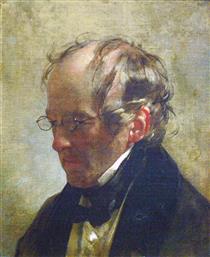 Portrait of Carl Vogel von Vogelstein - Фридрих фон Амерлинг