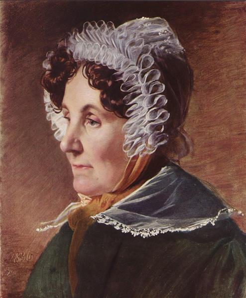 The Painter's Mother, 1836 - Фридрих фон Амерлинг