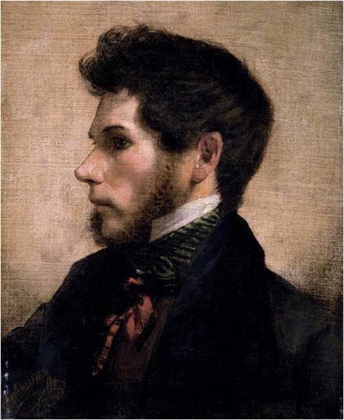 Self-portrait, 1834 - Фрідріх фон Амерлінг