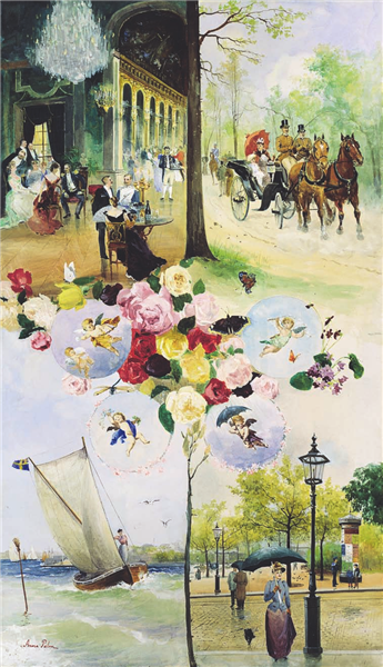 The Seasons (Augusta Lundin, Brunkebergstorg), c.1890 - Anna Palm de Rosa