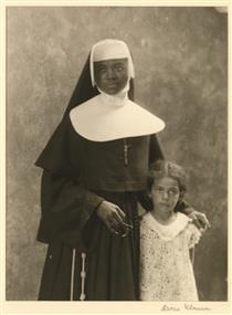 Member of the Order of Sisters of the Holy Family and Child (Probably a Student), New Orleans, Louisiana - Doris Ulmann