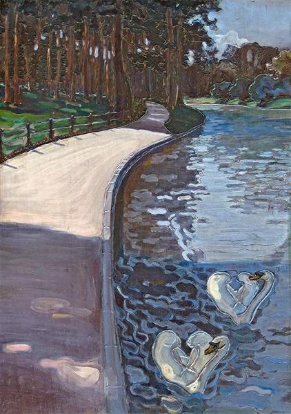 Bois de Boulogne, 1896 - Maria Yakunchikova