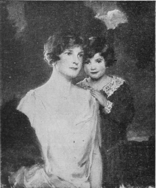 Portrait Baroness Aline Ringhoffer, née Seybel, with her son Wenzel, c.1925 - John Quincy Adams