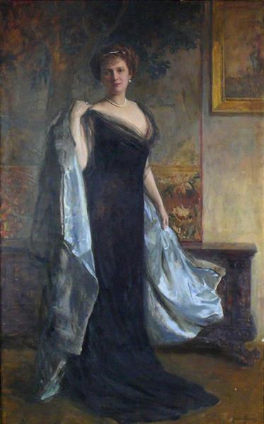 Portrait of a young lady, 1908 - John Quincy Adams
